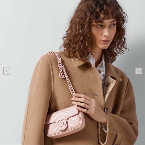 Authentic Gucci Marmont Super Mini Belt/Shoulder Bag - Picture 2 of 15